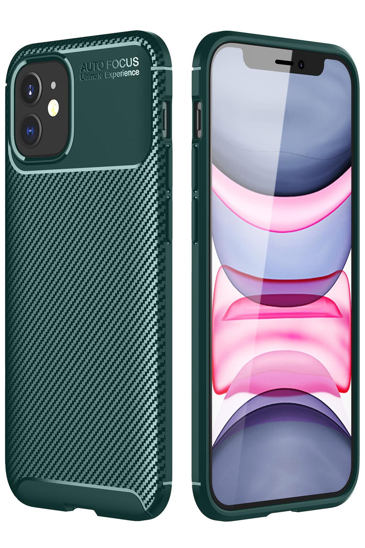 Newface iPhone 12 Shine Kamera Lens Koruma Cam - Rainbow