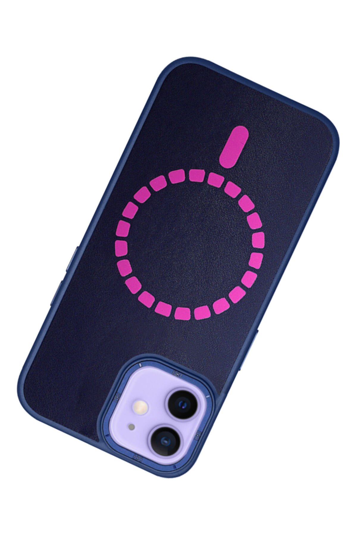 HDD iPhone 12 Kılıf HD Deri Kartvizitli Kapak - Siyah