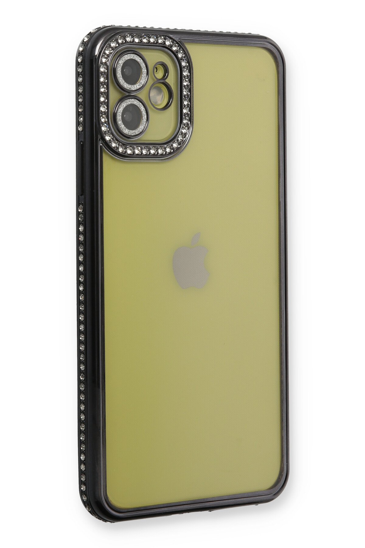 Newface iPhone 12 Rainbow Kamera Lens Koruma Cam - Mor