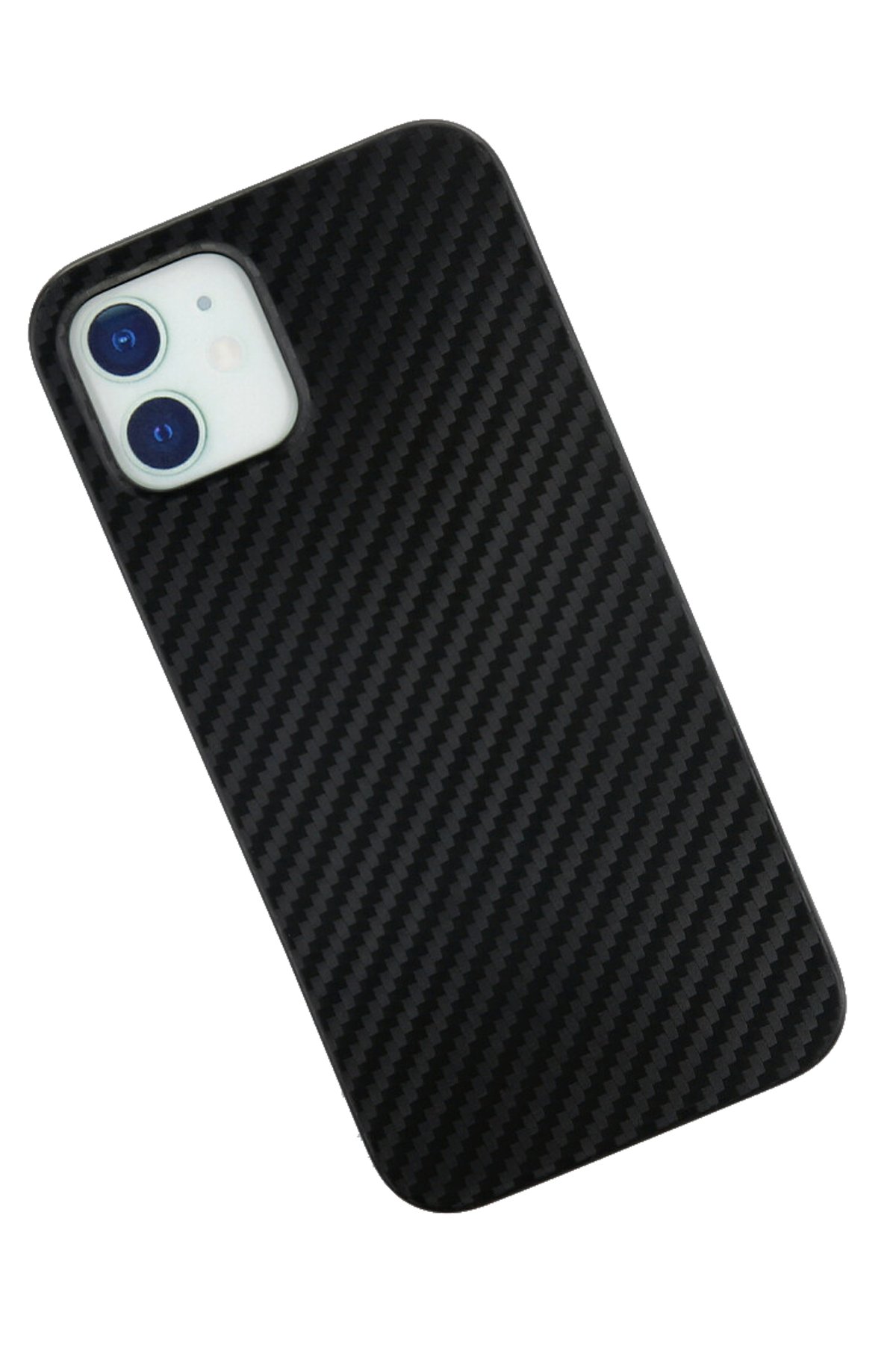 Newface iPhone 12 Kılıf Pars Lens Yüzüklü Silikon - Yeşil