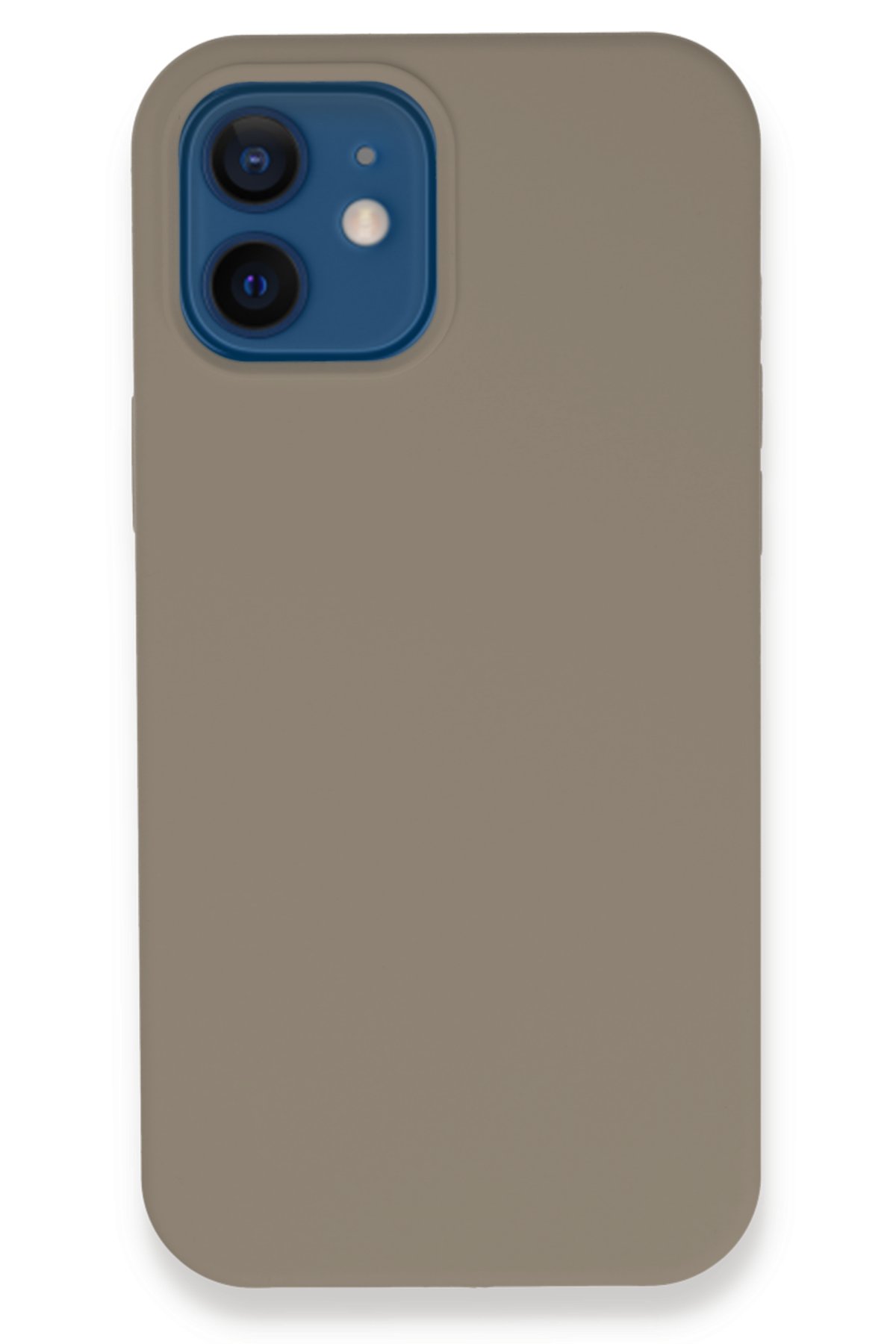 Newface iPhone 12 Kılıf Asya Deri Silikon - Mor