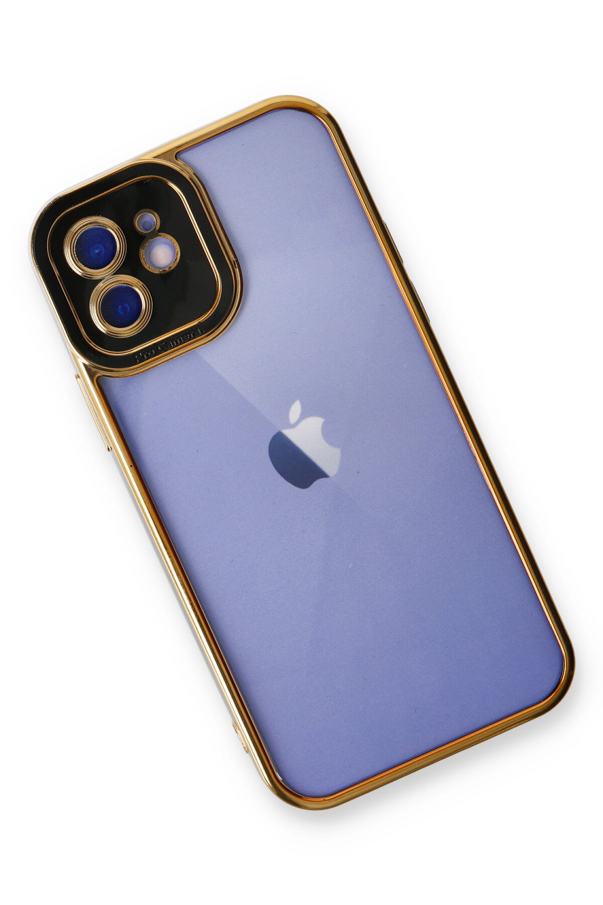 Newface iPhone 12 Kılıf Coco Karbon Silikon - Mavi