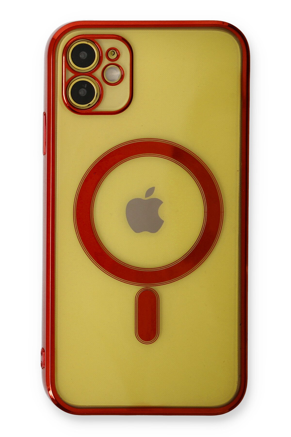 Newface iPhone 12 Kılıf Kross Magneticsafe Kapak - Koyu Yeşil