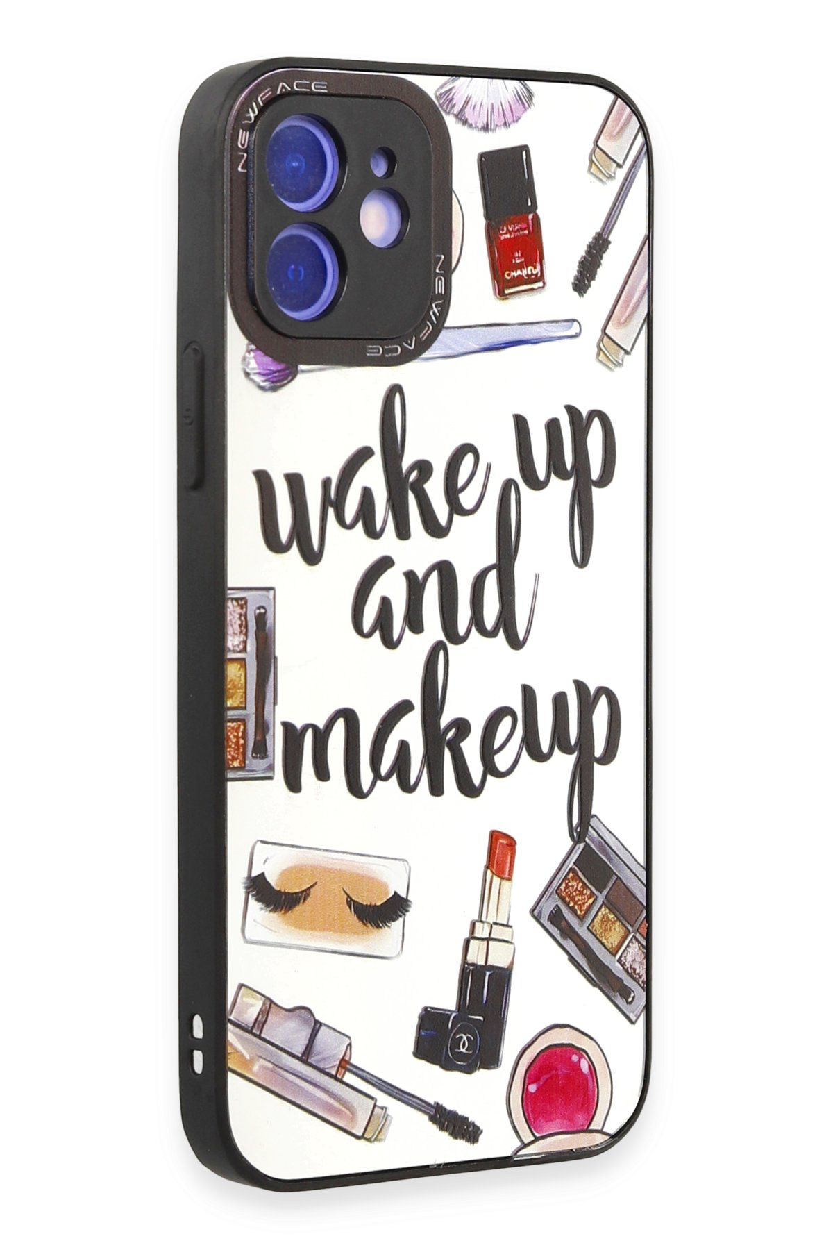 Newface iPhone 12 Kılıf Jack Magneticsafe Lens Silikon - Siyah