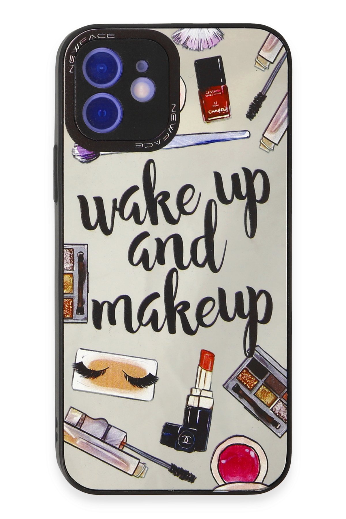Newface iPhone 12 Kılıf Jack Magneticsafe Lens Silikon - Siyah