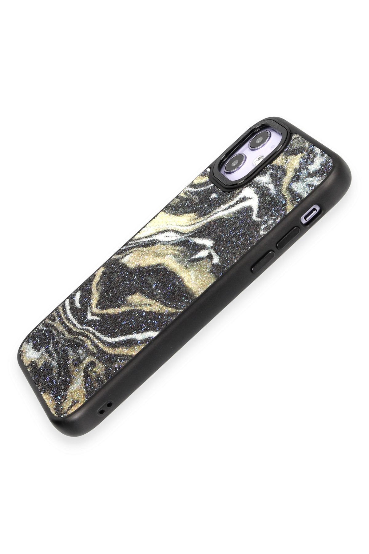 Newface iPhone 12 Kılıf Platin Kamera Koruma Silikon - Sarı