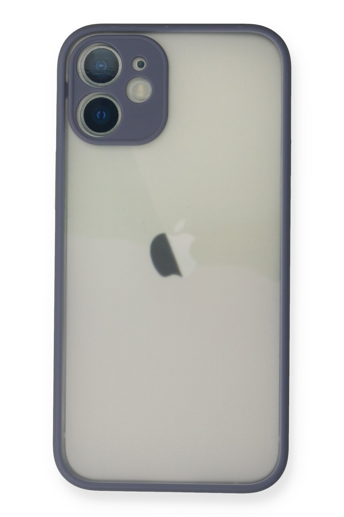 Newface iPhone 12 Kılıf PP Ultra İnce Kapak - Mavi