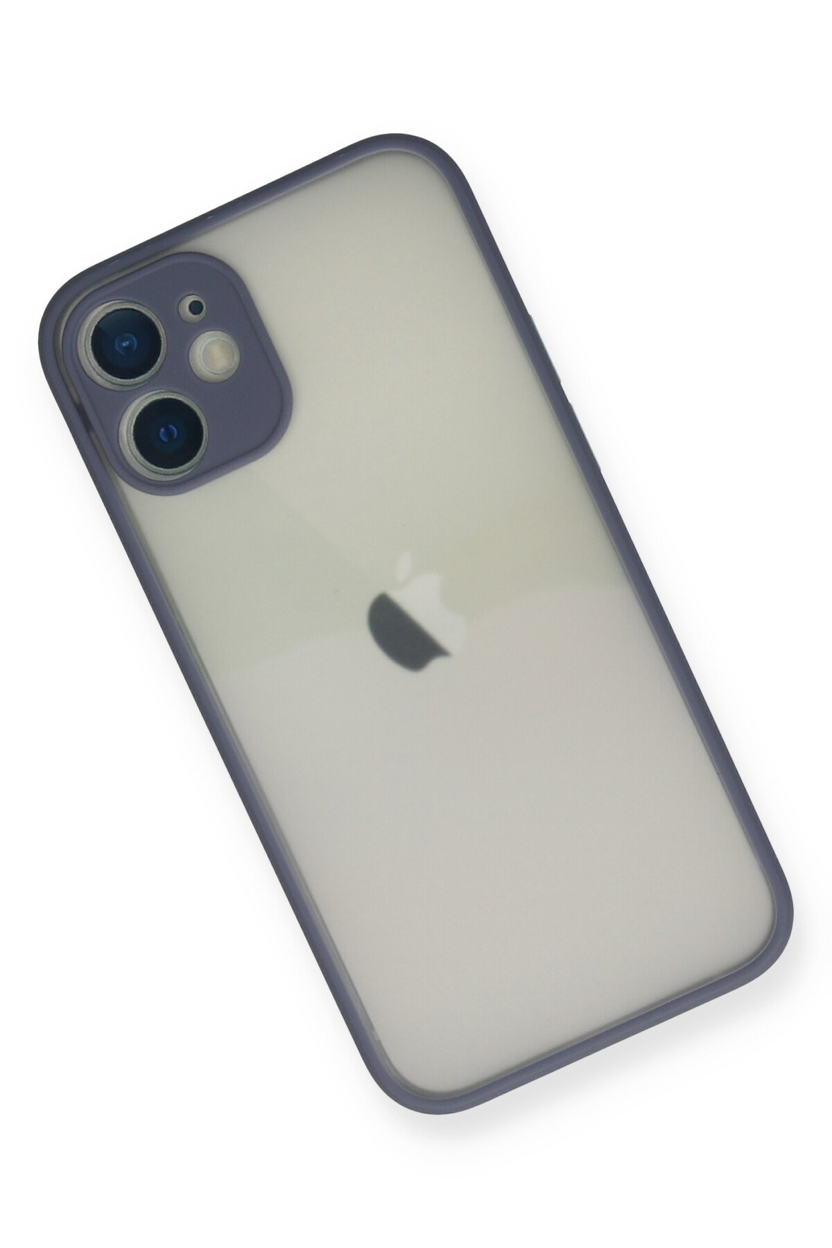 Newface iPhone 12 Kılıf PP Ultra İnce Kapak - Mavi