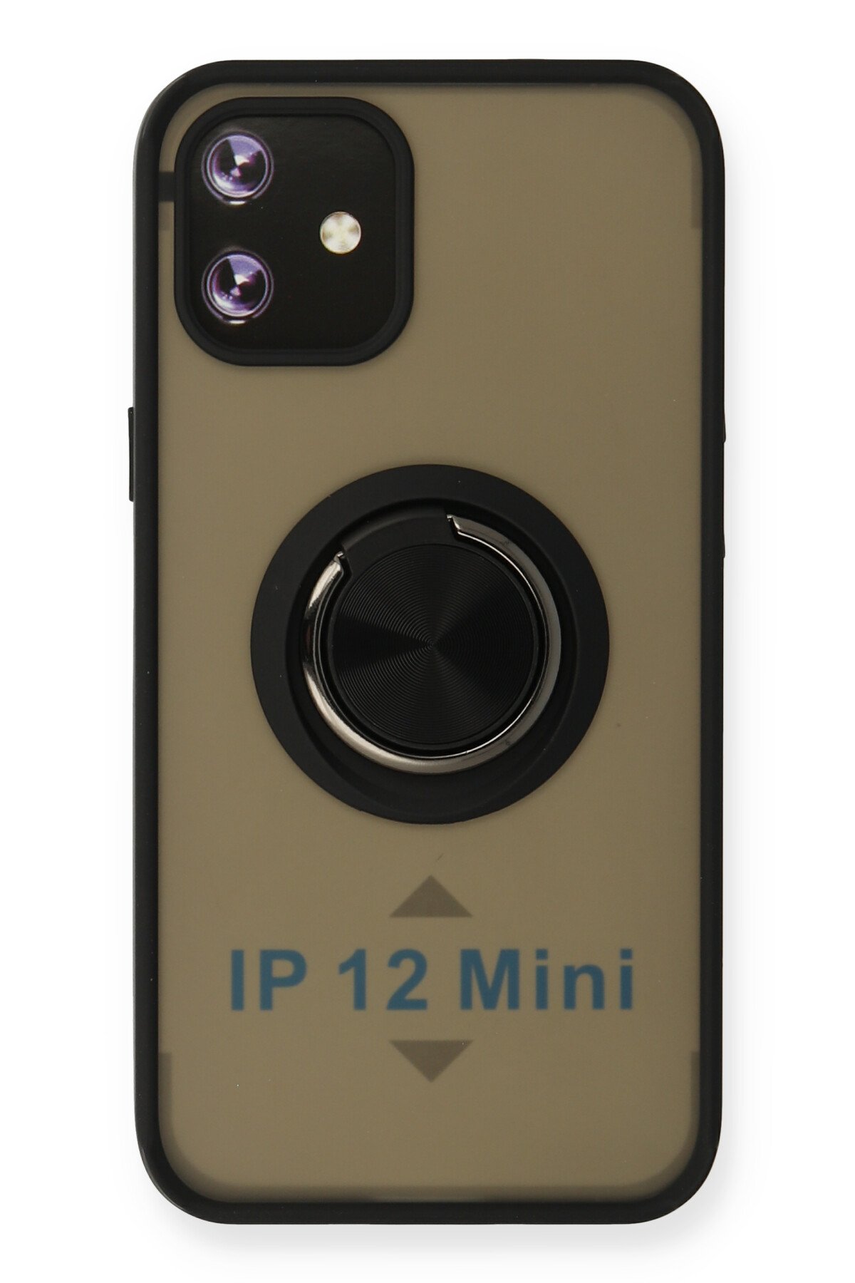 Newface iPhone 12 Kılıf PP Ultra İnce Kapak - Siyah