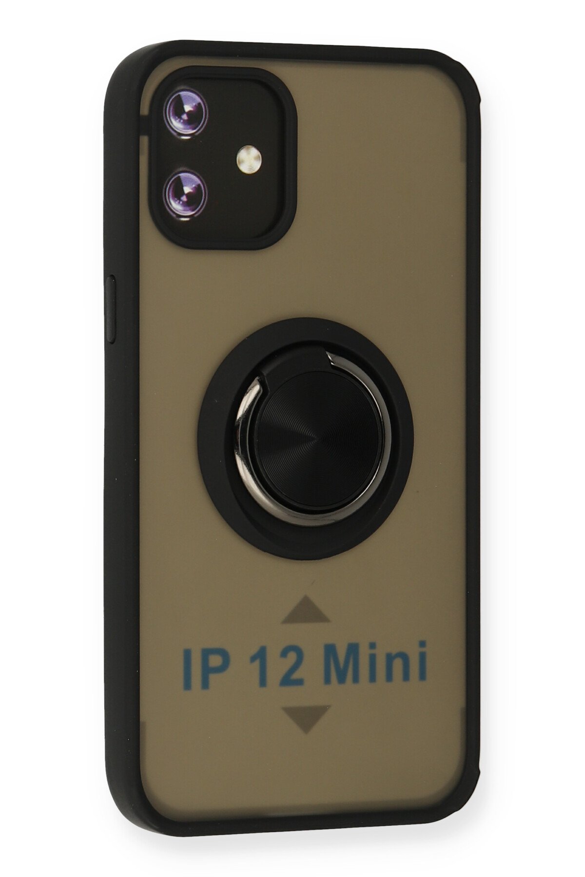 Newface iPhone 12 Kılıf PP Ultra İnce Kapak - Siyah