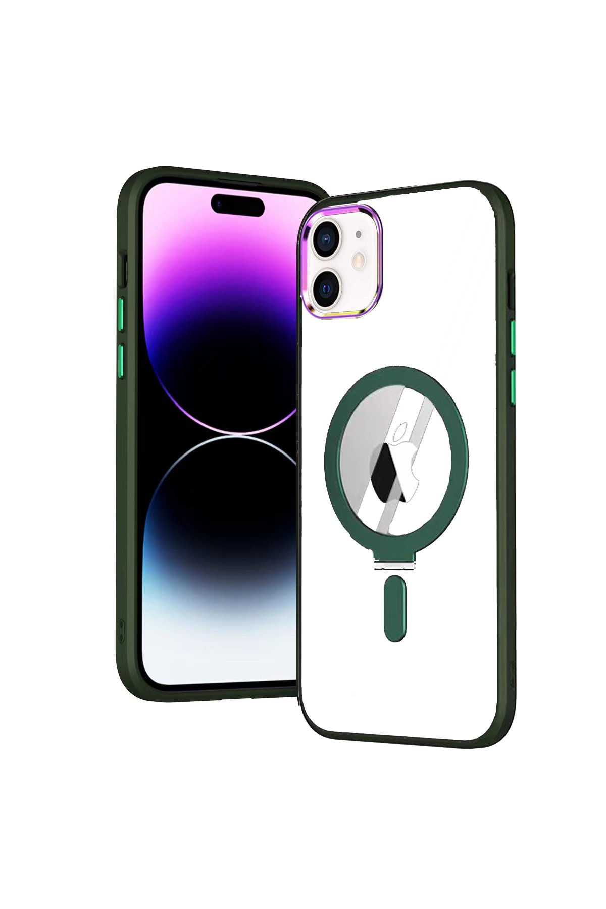 Newface iPhone 12 Kılıf Store Silikon - Sierra Blue