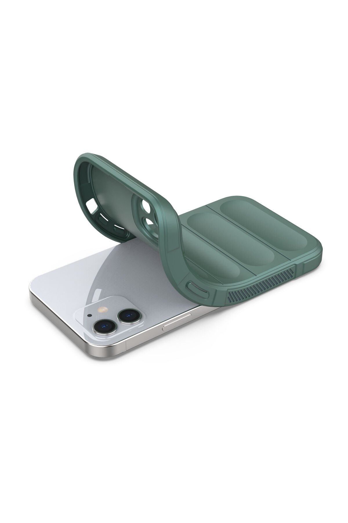 Newface iPhone 12 Kılıf Lansman Legant Silikon - Lila
