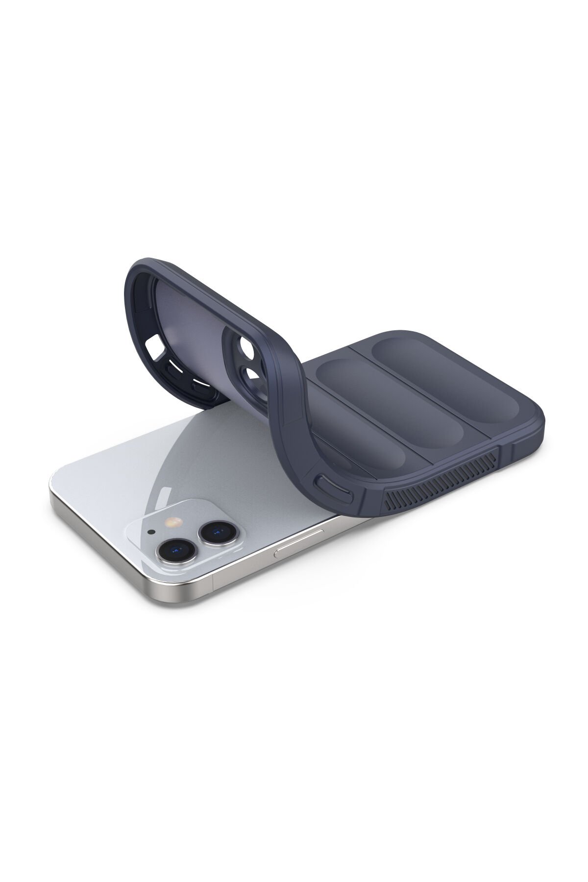 Newface iPhone 12 Shine Kamera Lens - Mavi