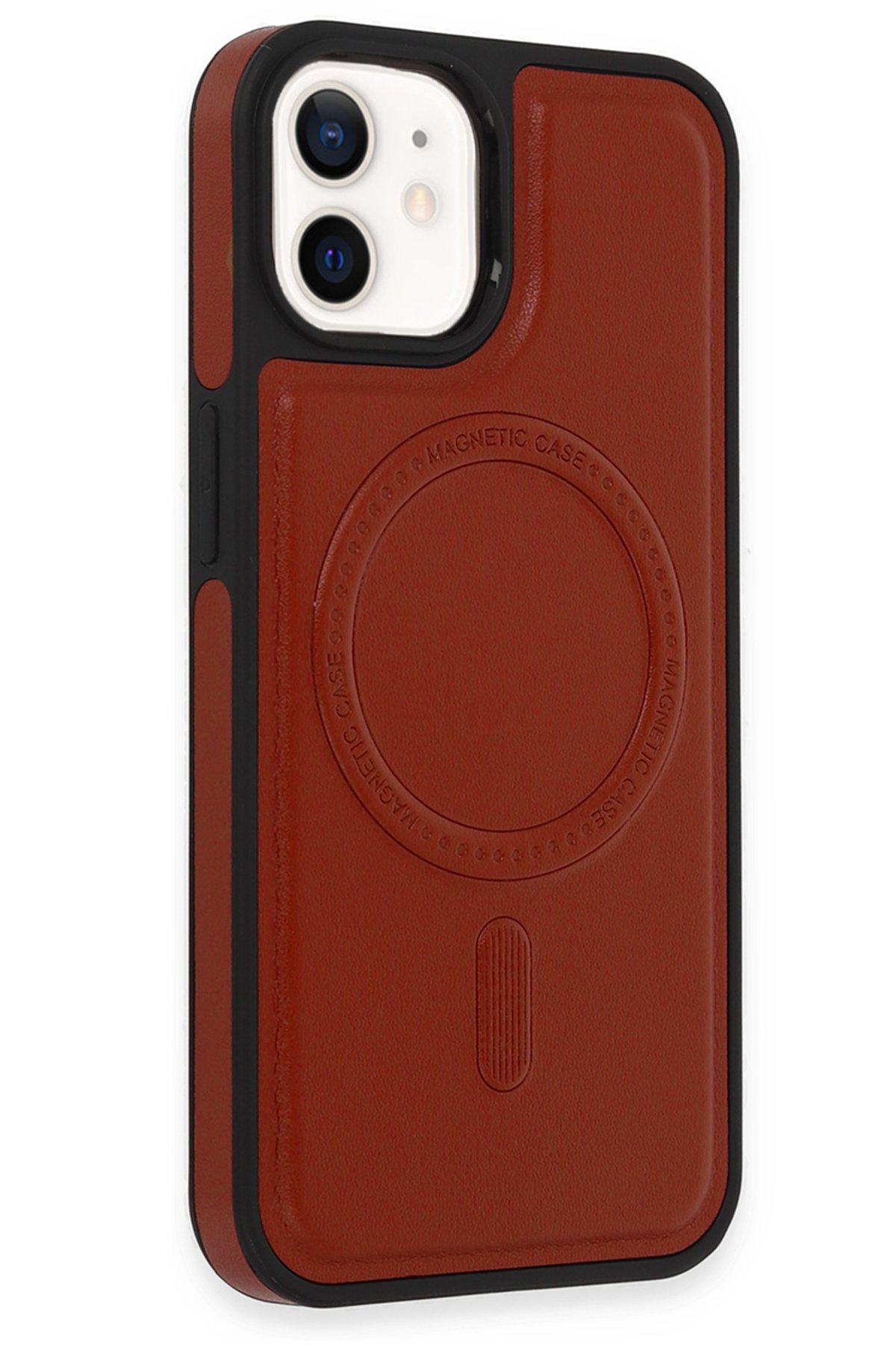 Newface iPhone 12 Kılıf Trend S Plus Kapaklı Kılıf - Kırmızı