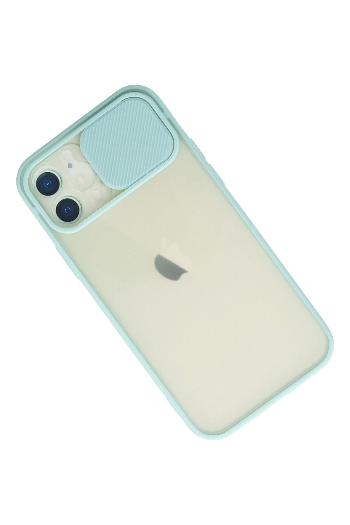 Newface iPhone 12 Kılıf Coco Karbon Silikon - Gri