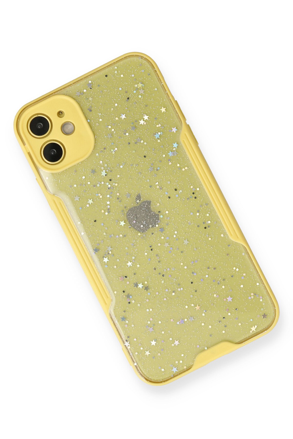 Newface iPhone 12 Kılıf Razer Lensli Silikon - Mor