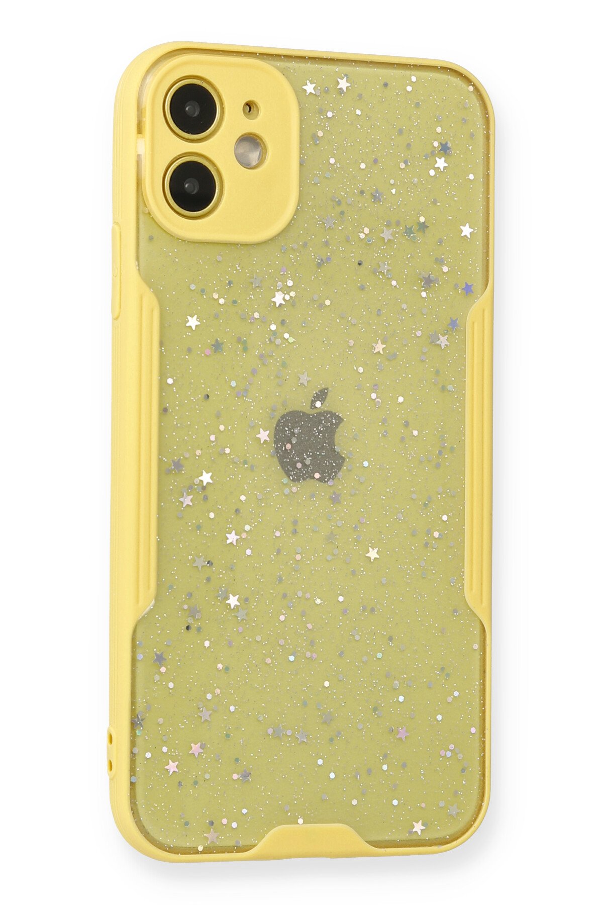 Newface iPhone 12 Kılıf Razer Lensli Silikon - Mor