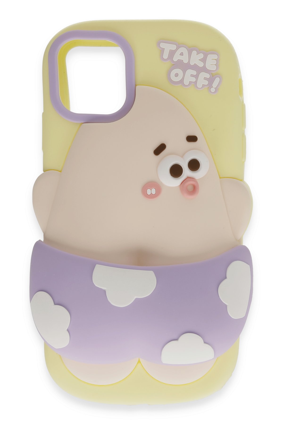 Newface iPhone 12 Kılıf Poky Karakter Silikon Kapak - Desen 1