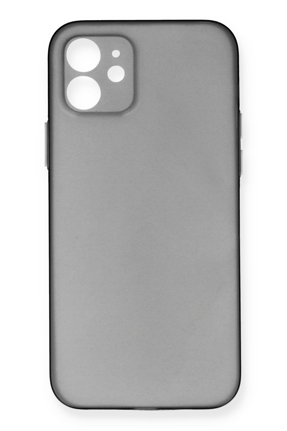 Newface iPhone 12 Kılıf Lansman Glass Kapak - Mavi