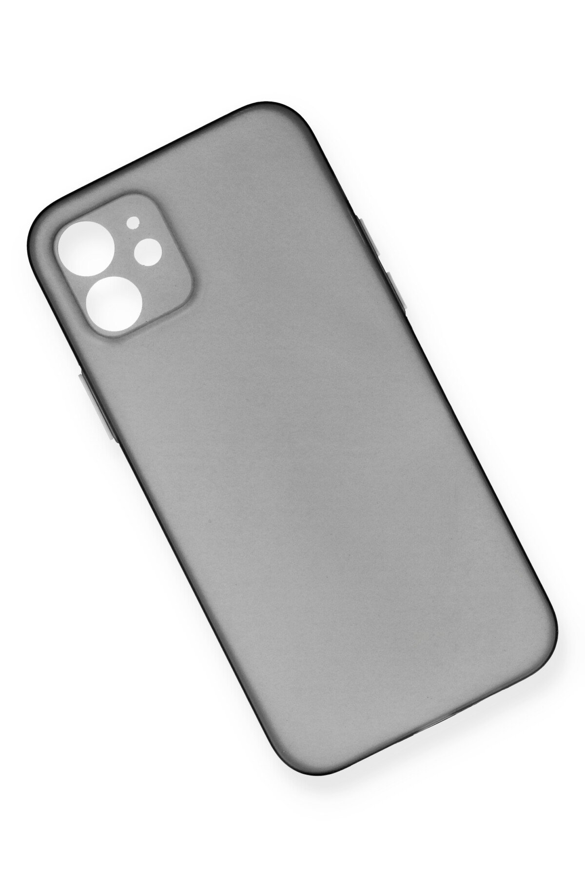 Newface iPhone 12 Kılıf Lansman Glass Kapak - Mavi