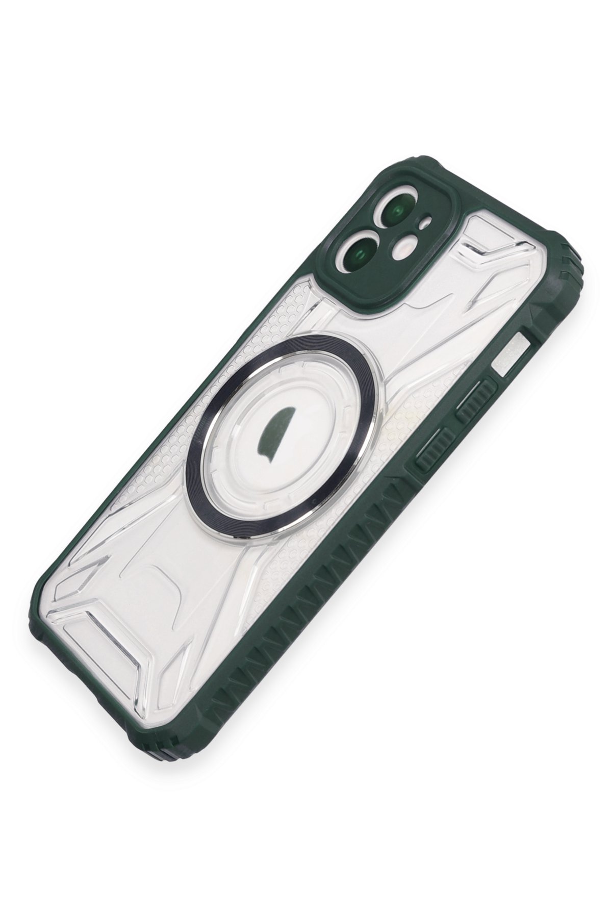 Newface iPhone 12 Kılıf Nano içi Kadife Silikon - Kırmızı