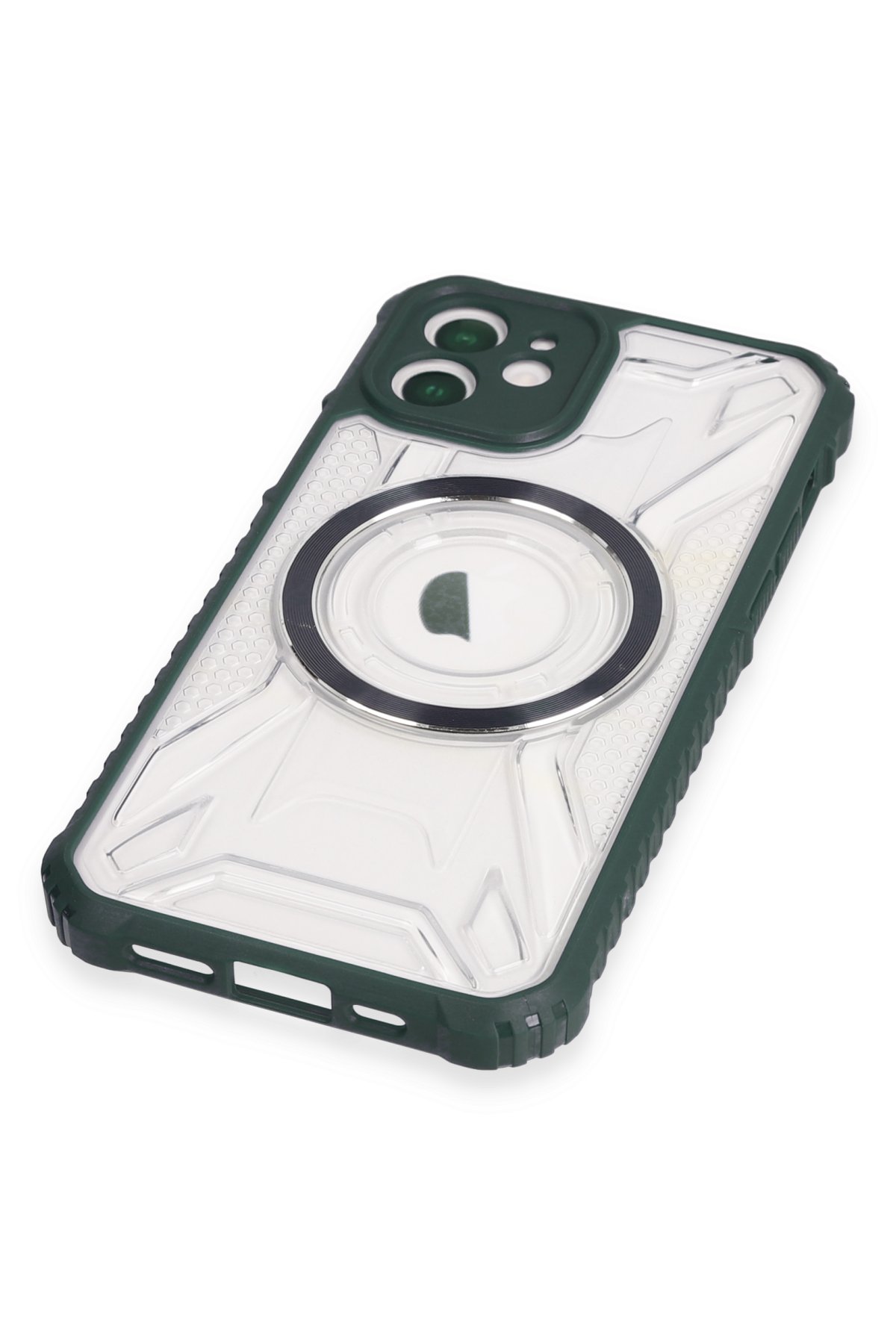 Newface iPhone 12 Kılıf Nano içi Kadife Silikon - Kırmızı