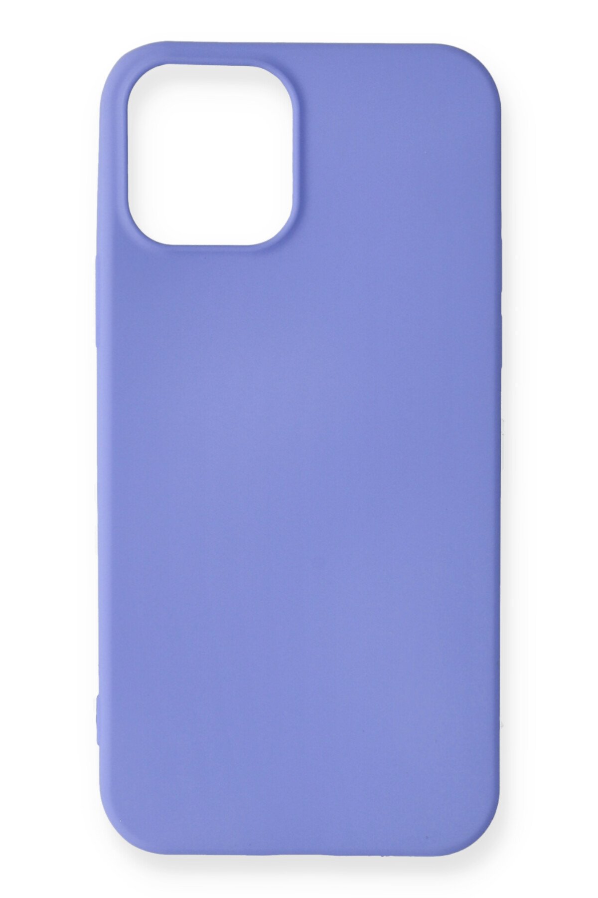Newface iPhone 12 Kılıf Glass Kapak - Lacivert