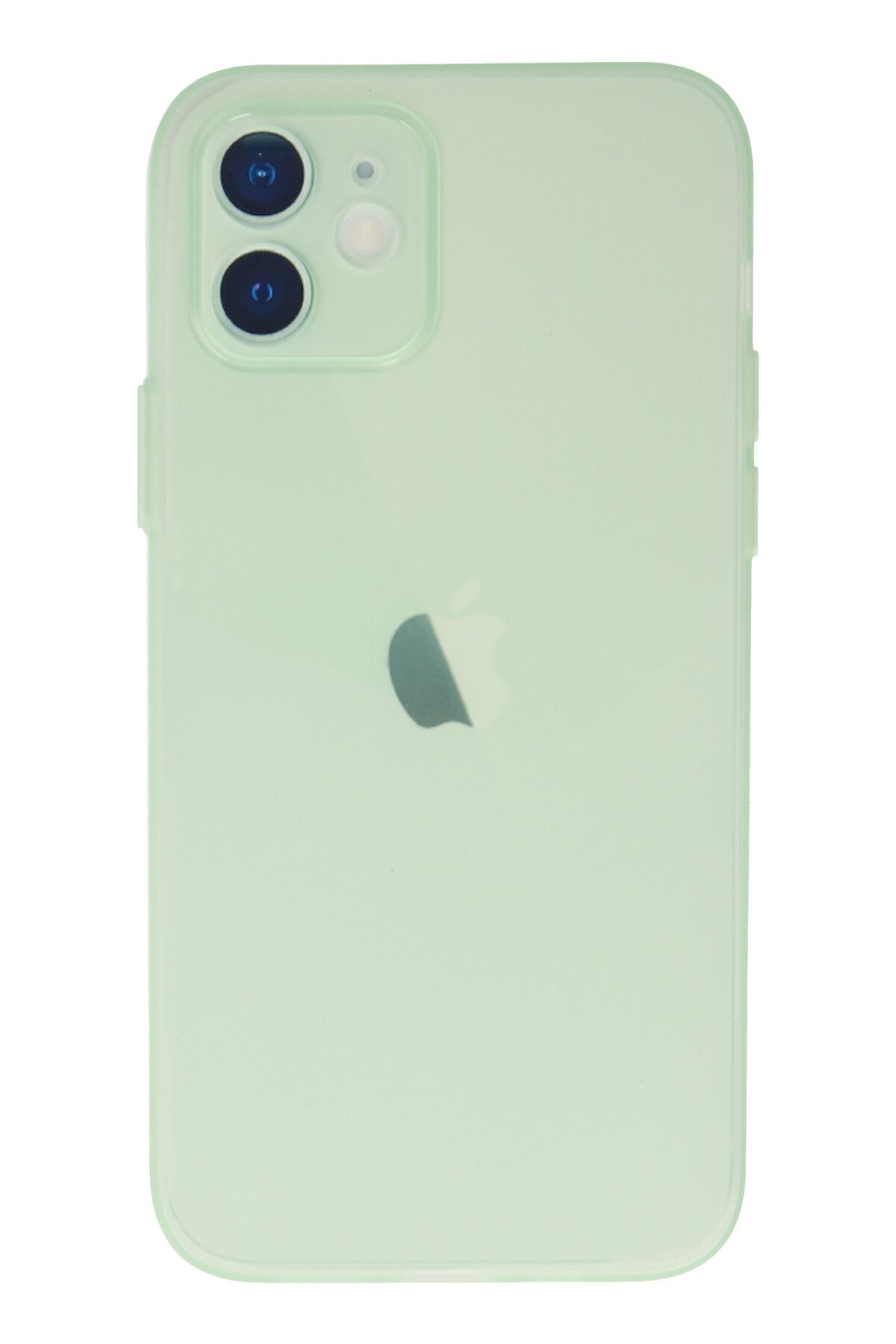 Newface iPhone 12 Kılıf Coco Deri Magneticsafe Silikon - Haki Yeşil