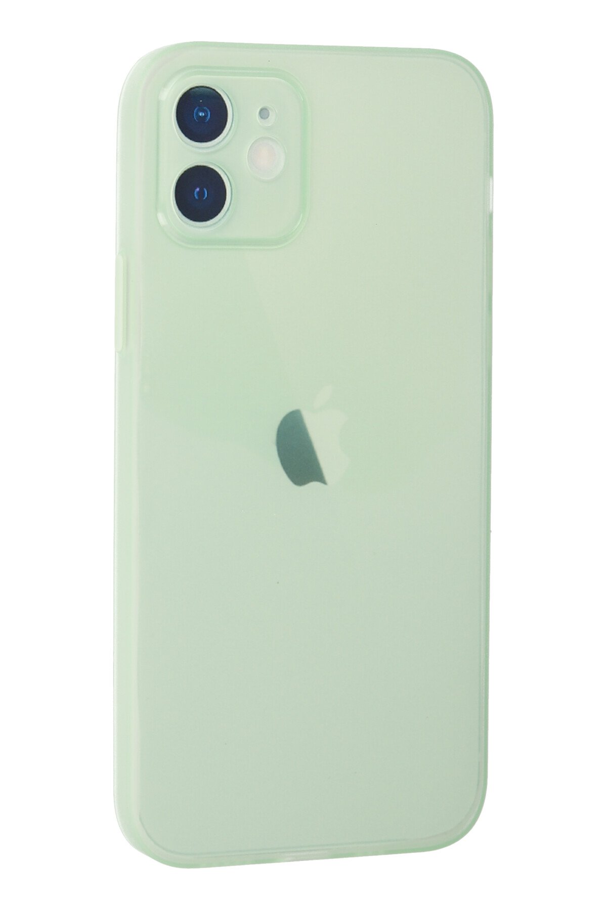 Newface iPhone 12 Kılıf Coco Deri Magneticsafe Silikon - Haki Yeşil