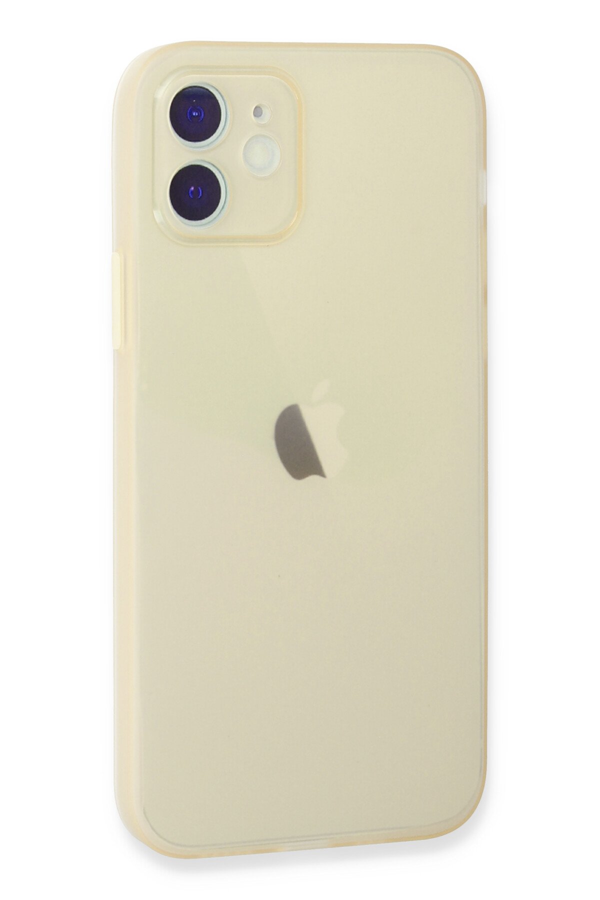 Newface iPhone 12 Metal Kamera Lens Koruma Cam - Gümüş