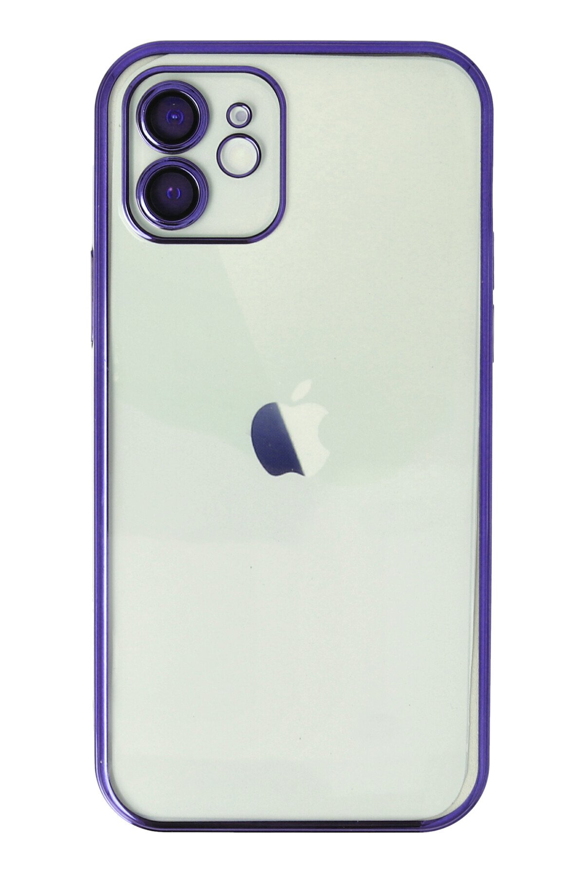 Newface iPhone 12 Kılıf Montreal Yüzüklü Silikon Kapak - Yeşil