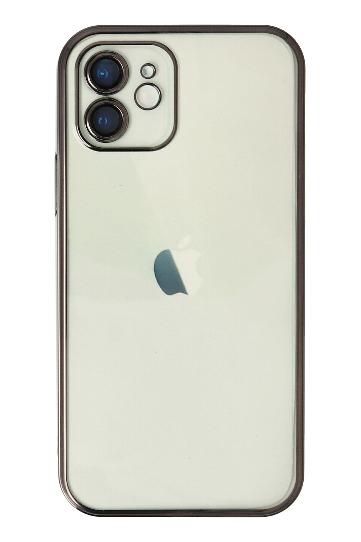 Newface iPhone 12 Kılıf Auto Focus Kapak - Siyah