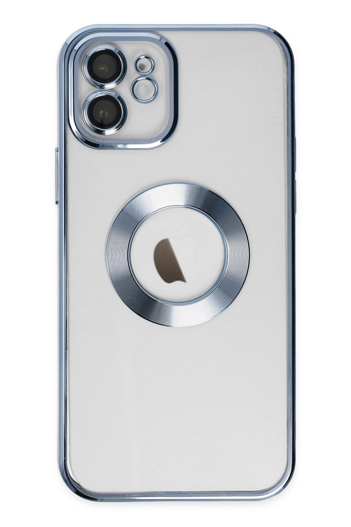Newface iPhone 12 Kılıf Dolpin Kapaklı - Derin Mor