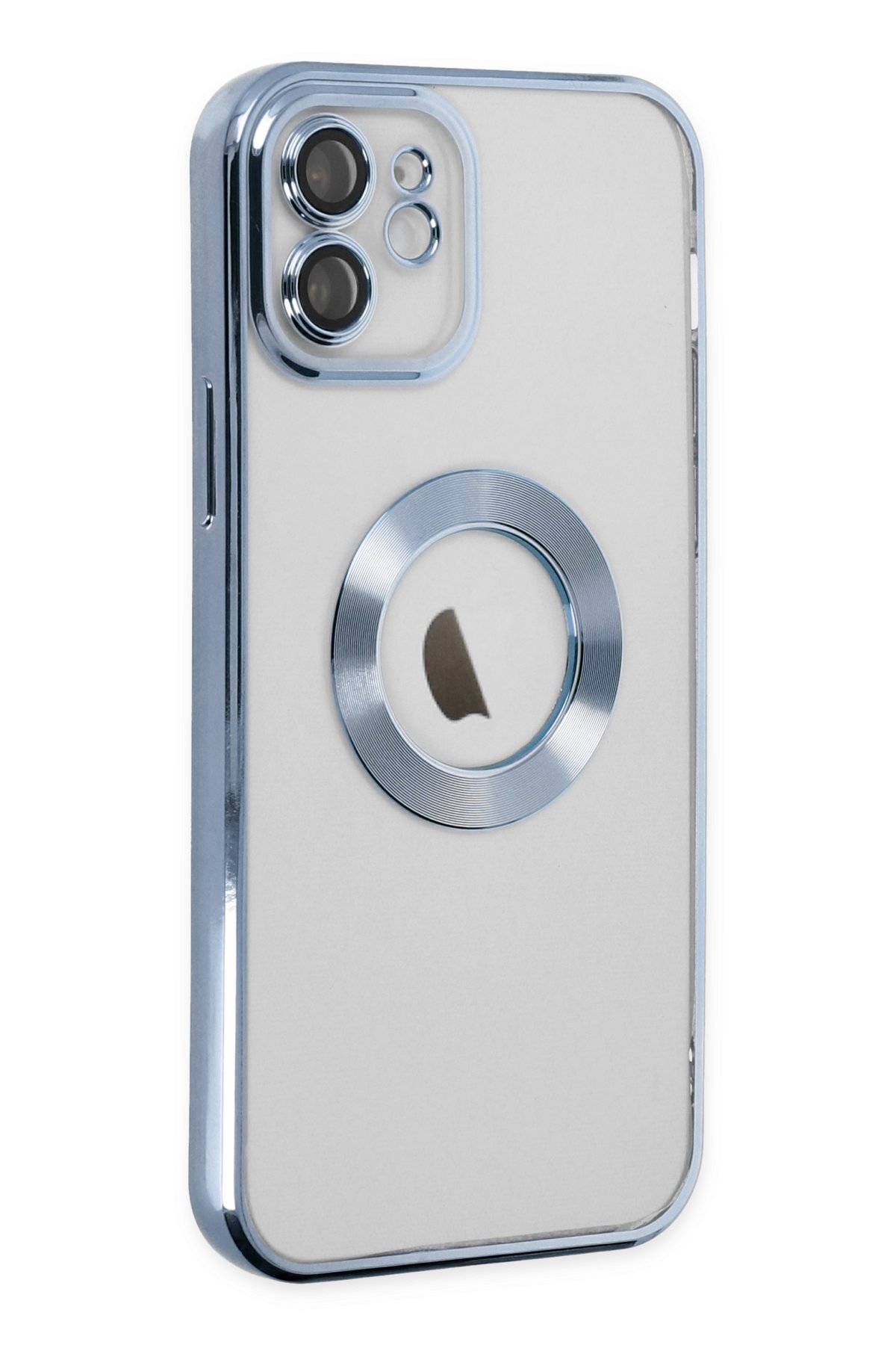 Newface iPhone 12 Kılıf Dolpin Kapaklı - Derin Mor