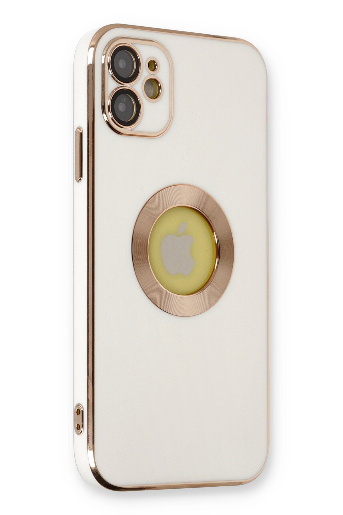 Newface iPhone 12 Kılıf Dolpin Kapaklı - Kahverengi