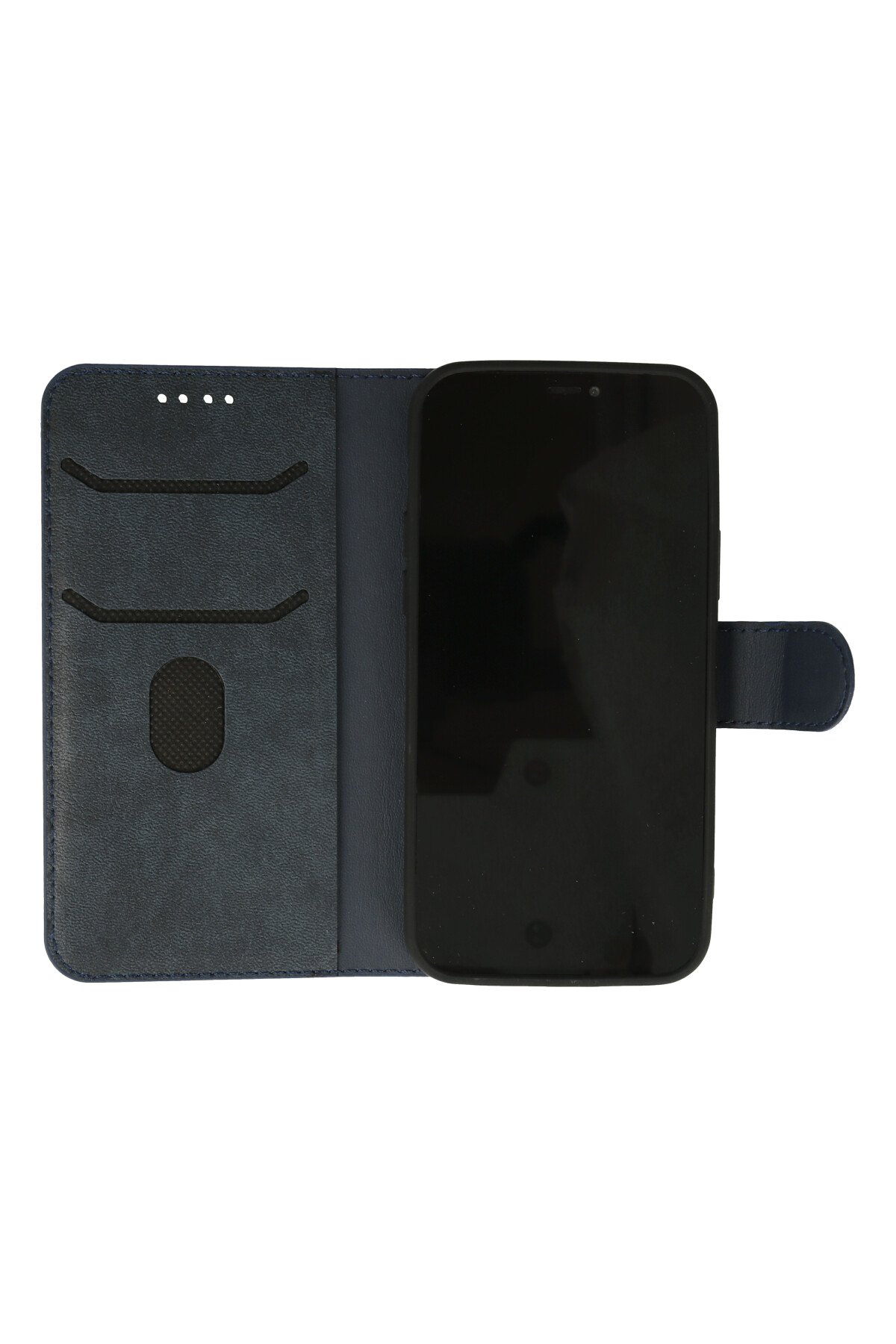 Newface iPhone 12 Kılıf Coco Deri Standlı Kapak - Beyaz