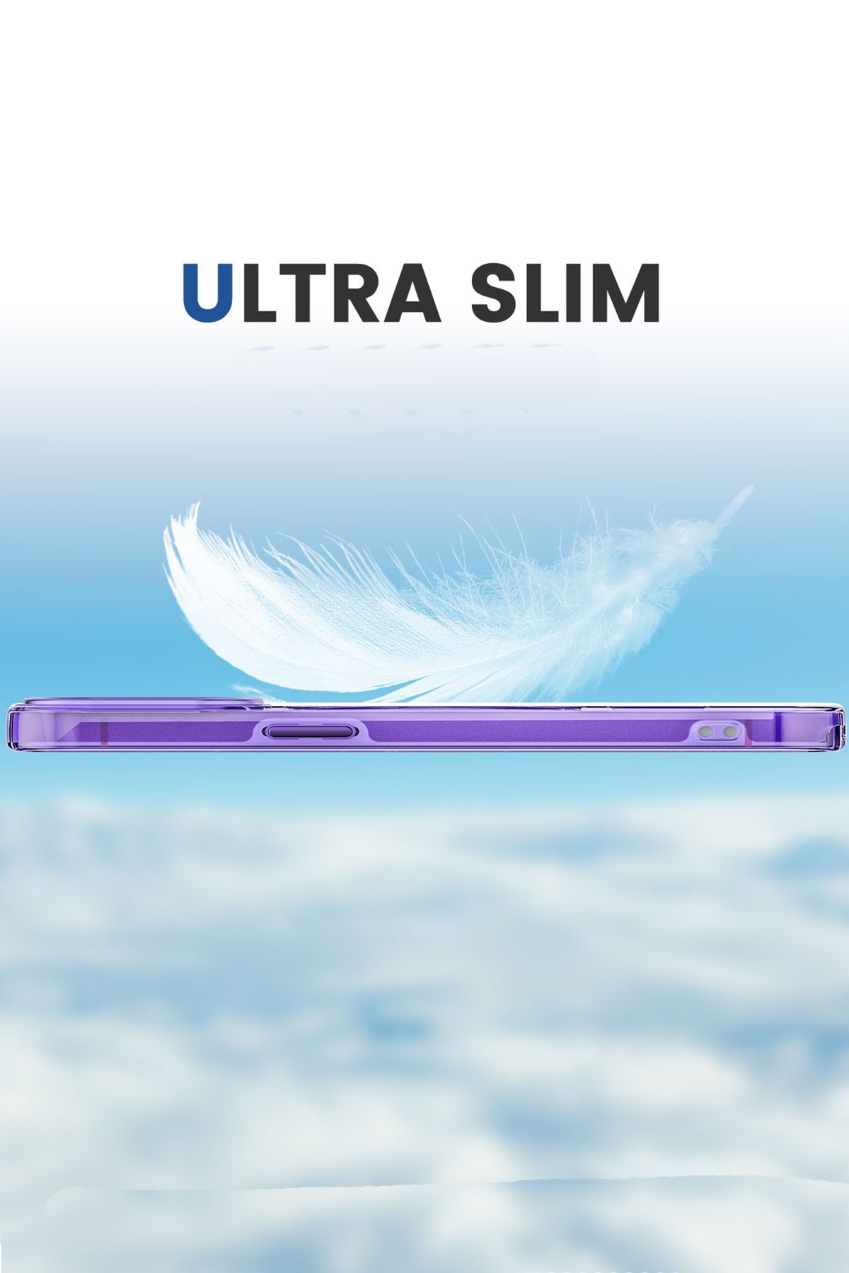 Newface iPhone 12 Kılıf Esila Silikon - Mor