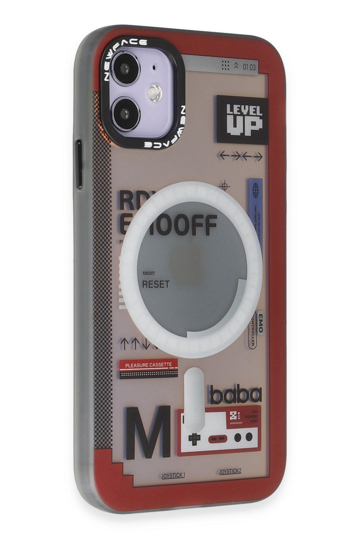 Newface iPhone 12 Raze Metal Kamera Lens - Siyah