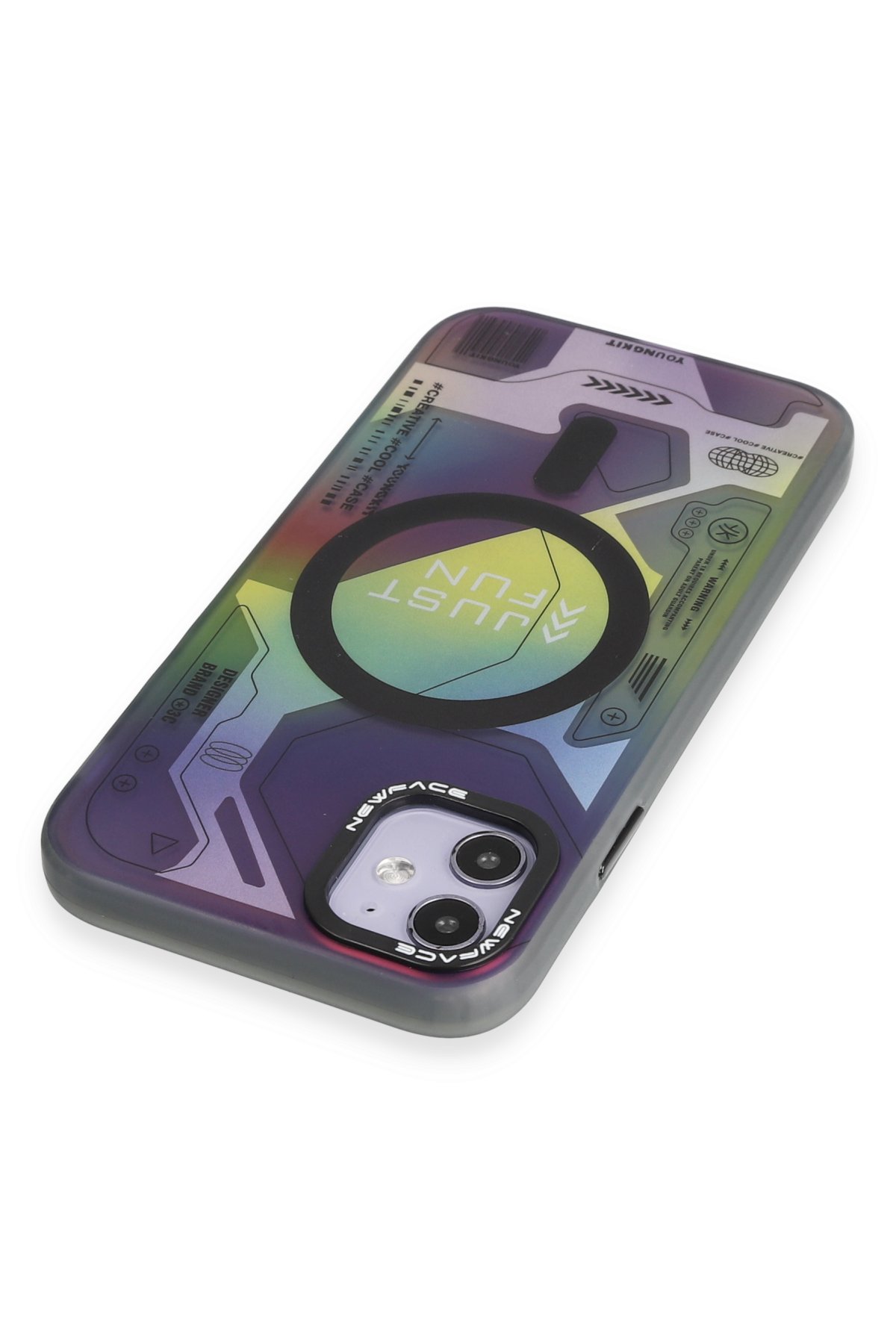 Newface iPhone 12 Kılıf Venüs Magneticsafe Desenli Kapak - Venüs - 2