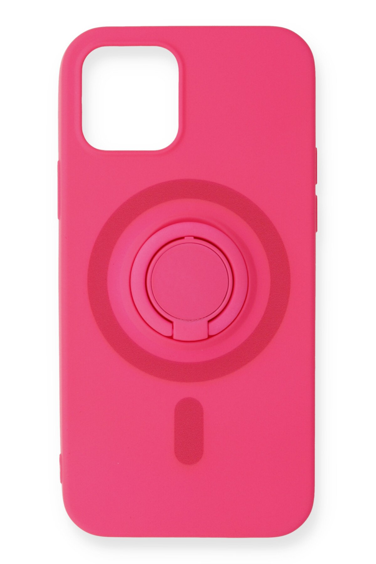 Newface iPhone 12 Kılıf Puma Silikon - Mor