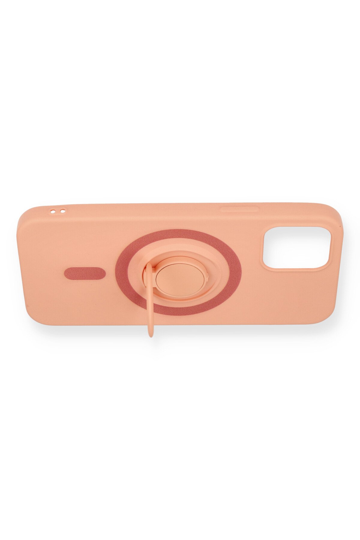 Newface iPhone 12 Kılıf Lansman Legant Silikon - Bordo