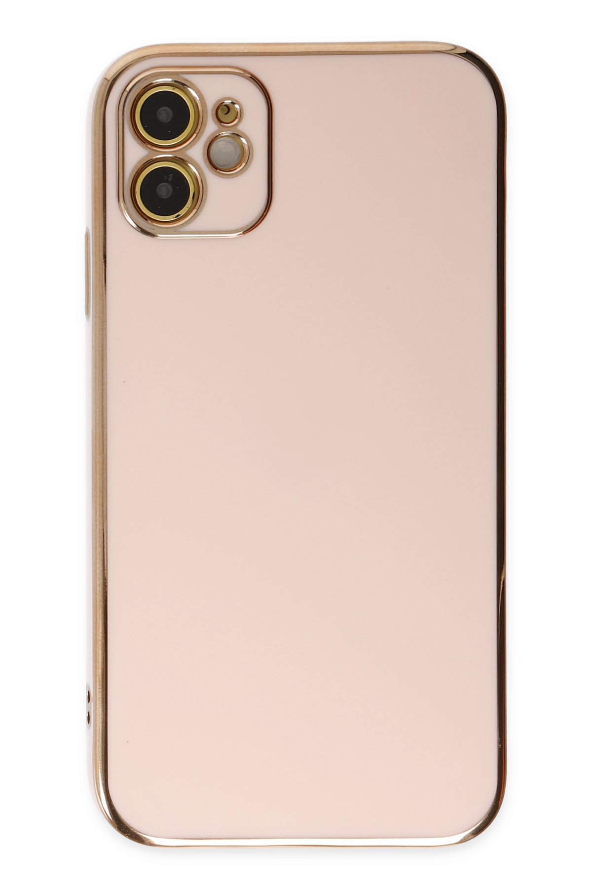 Newface iPhone 12 Kılıf Liva Silikon - Beyaz