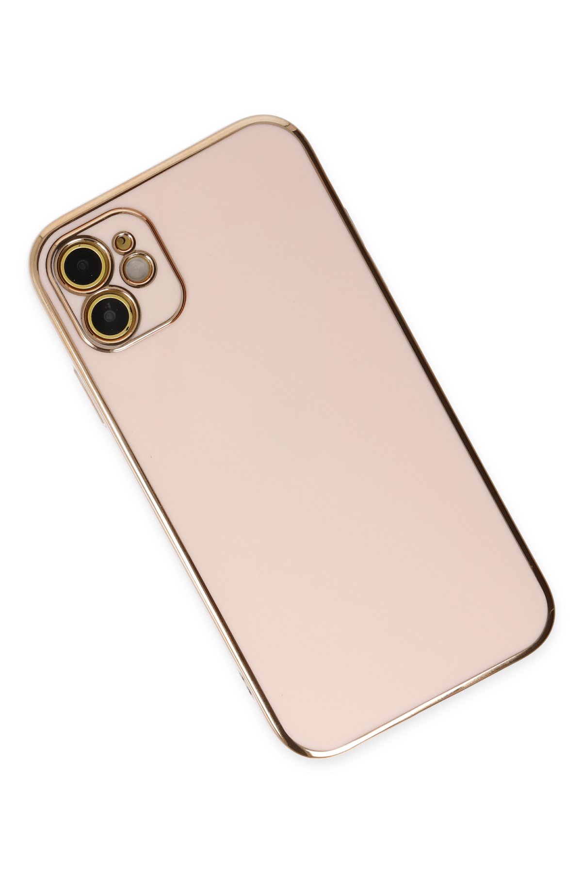 Newface iPhone 12 Kılıf Liva Silikon - Beyaz