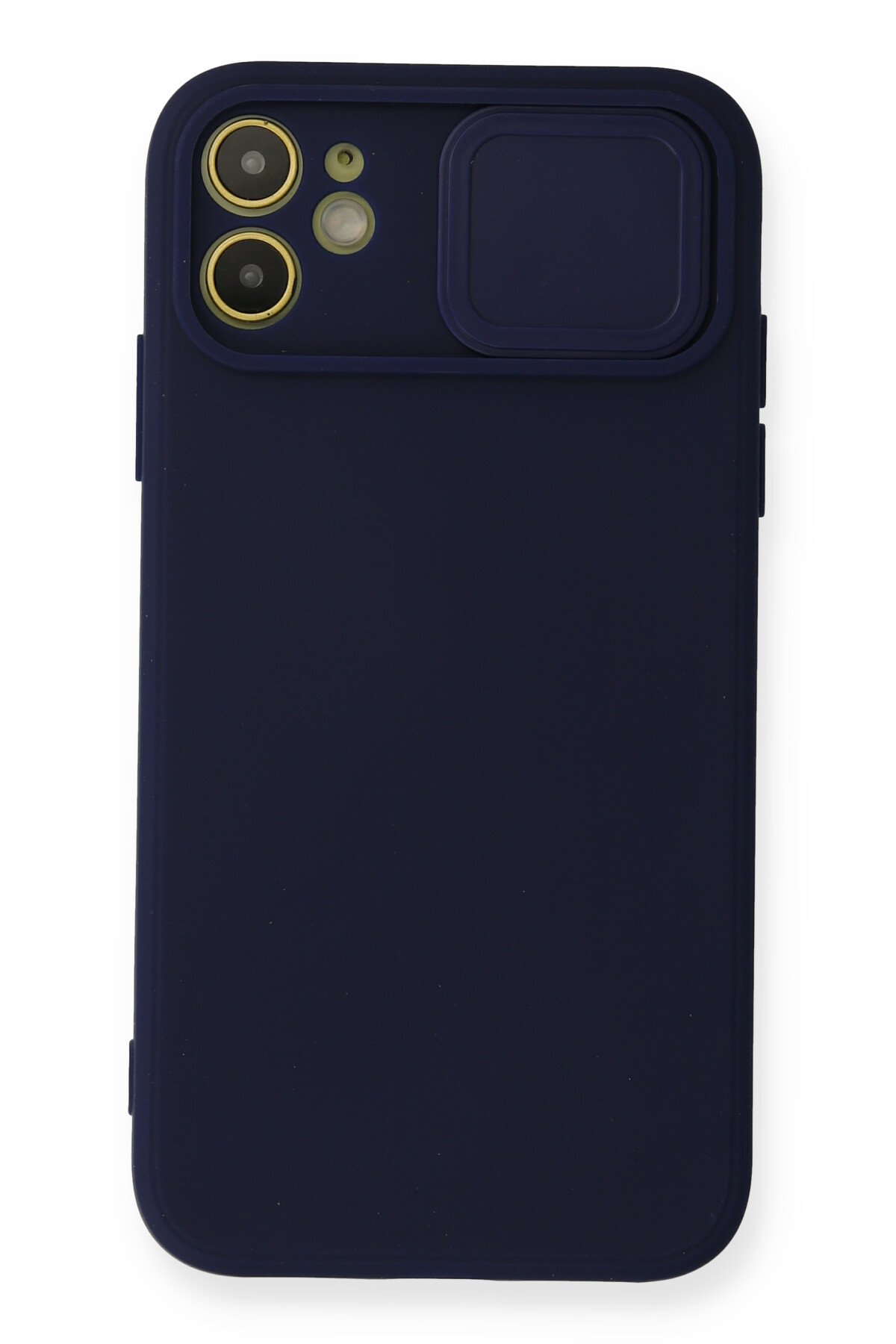 Newface iPhone 12 Mini Kılıf Viktor Yüzüklü Silikon - Mor