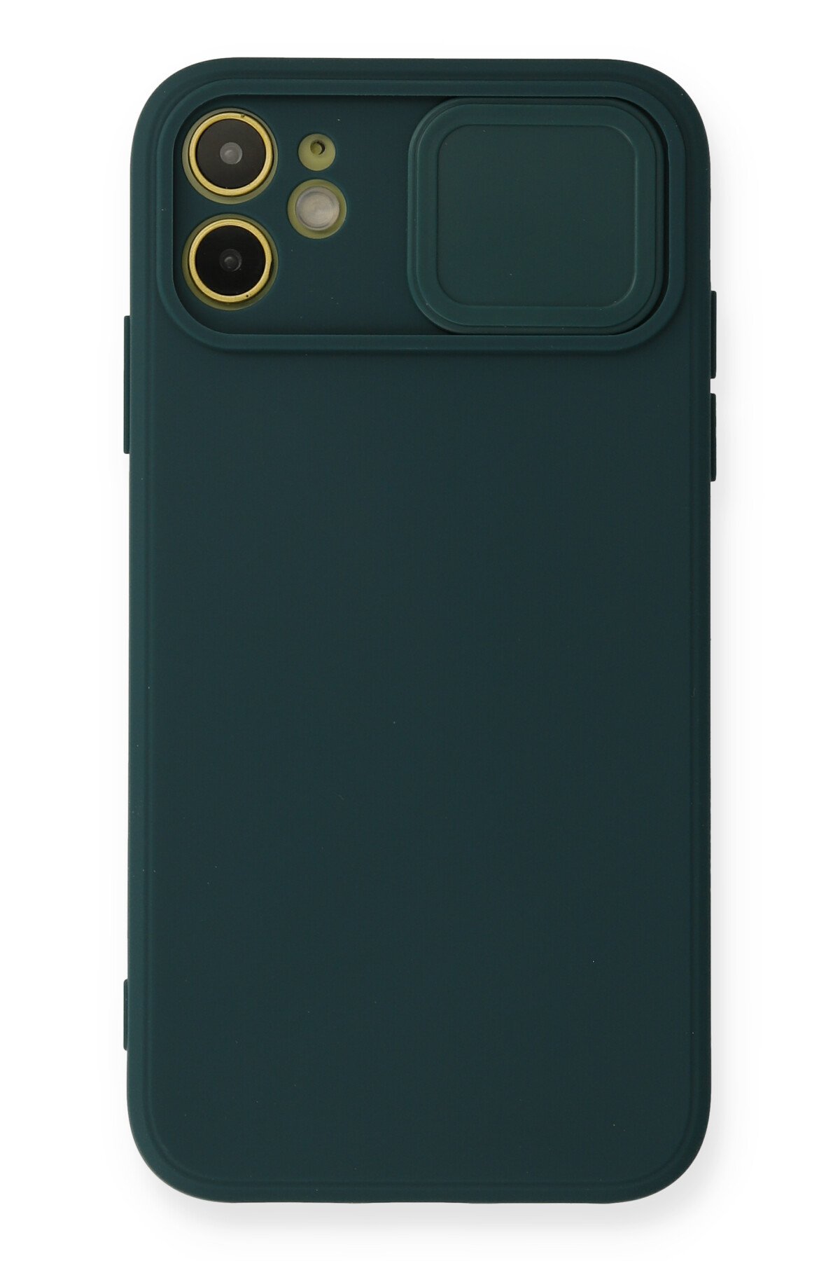 Newface iPhone 12 Mini Kılıf Tank Silikon Kapak - Kırmızı