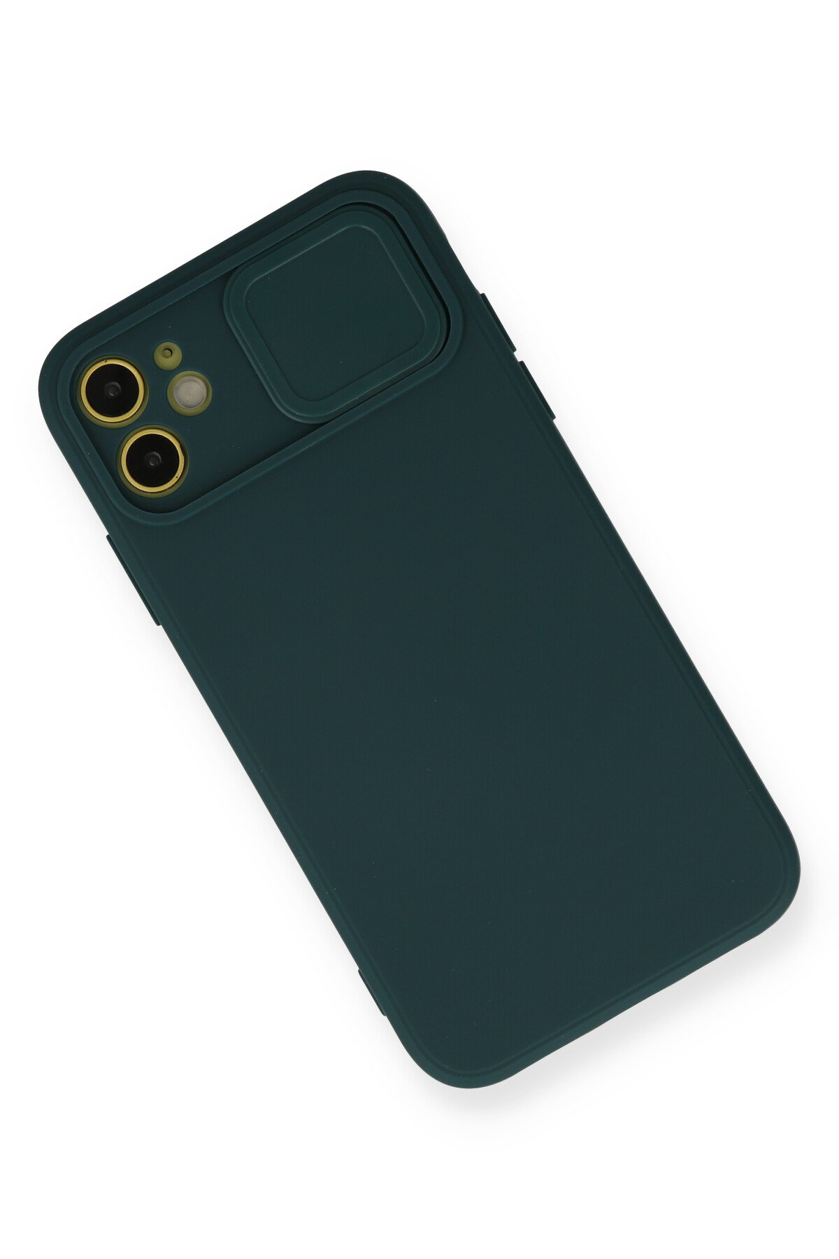 Newface iPhone 12 Mini Kılıf Tank Silikon Kapak - Kırmızı