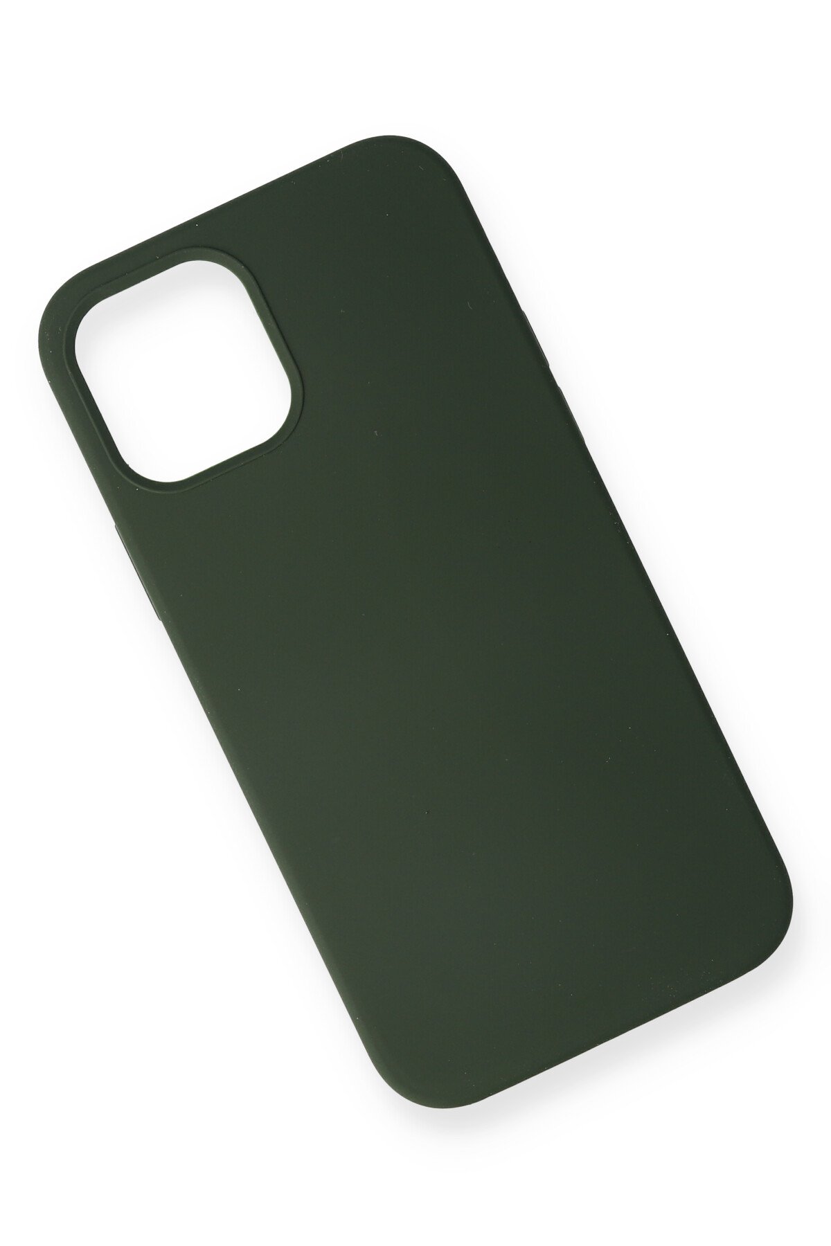 Newface iPhone 12 Mini Kılıf Coco Deri Silikon Kapak - Siyah