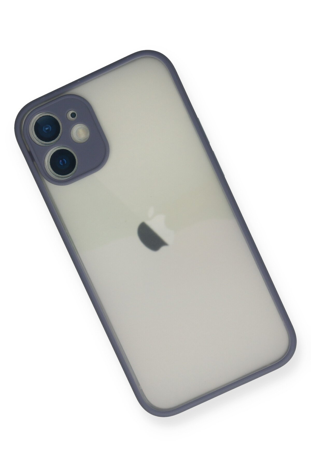 Newface iPhone 12 Mini Kılıf Elit Yüzüklü Kapak - Siyah