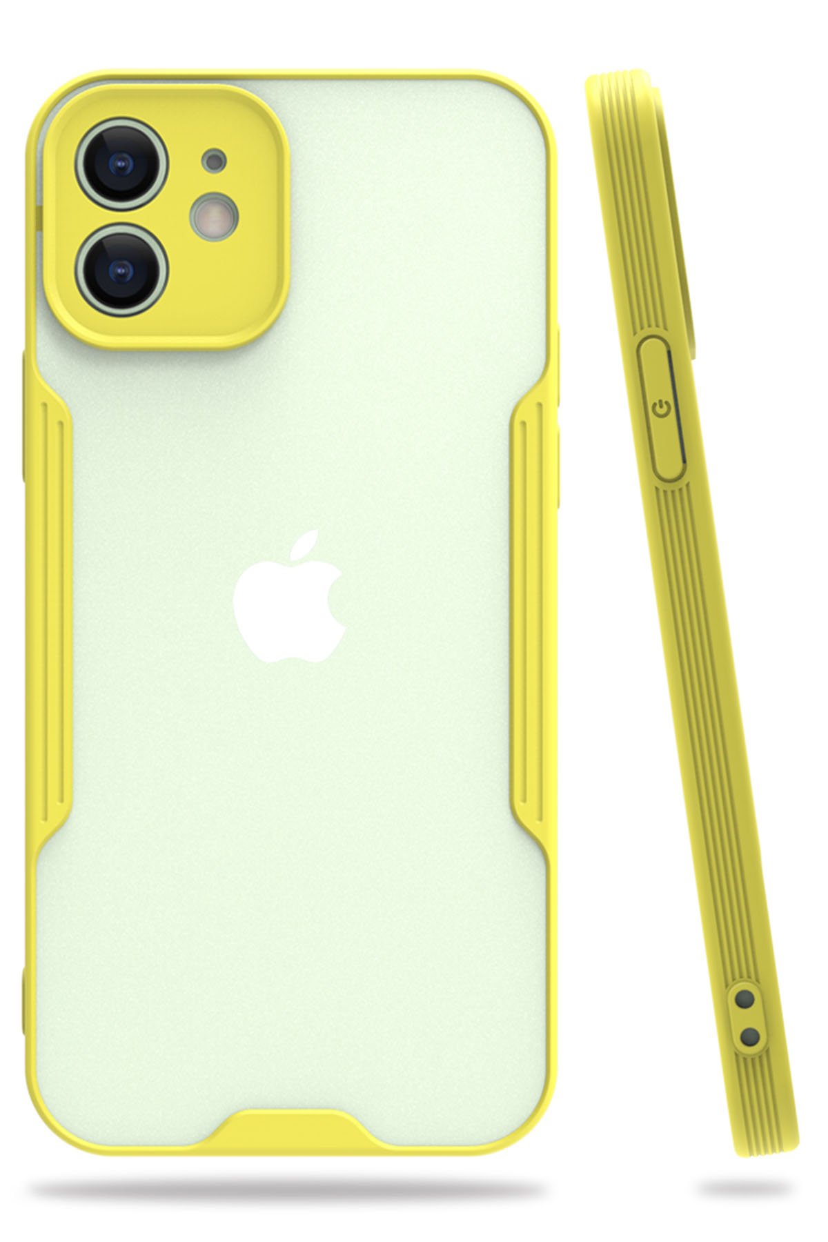 Newface iPhone 12 Mini Kılıf Magneticsafe Lansman Silikon Kapak - Turuncu