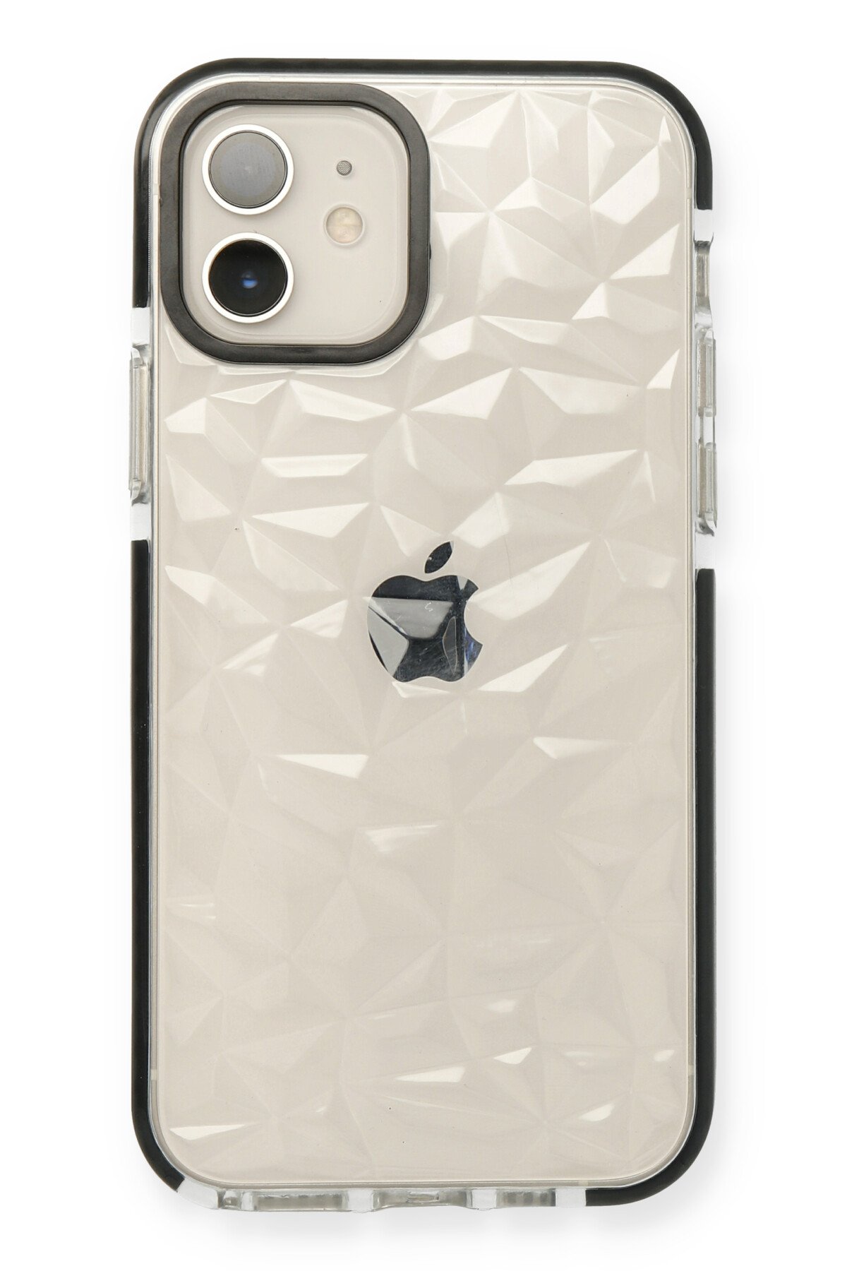 Newface iPhone 12 Mini Kılıf Zegna Yüzüklü Silikon Kapak - Koyu Yeşil